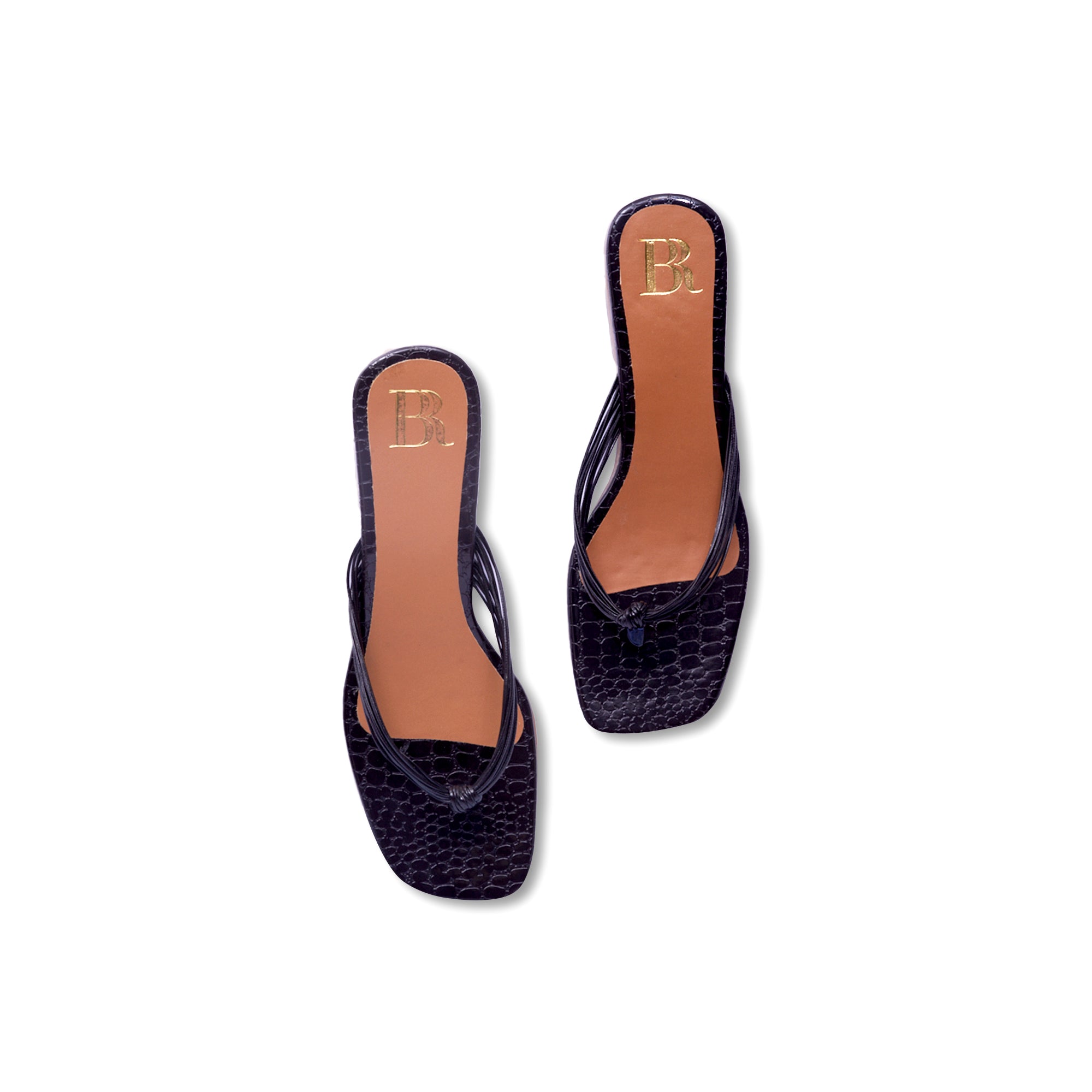 Stylish Coco Strappy Thong Flats