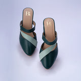 DESIGN 6- KITTEN HEEL MULES